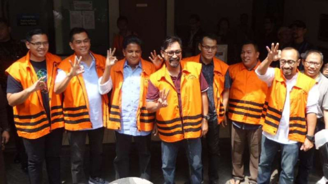 Tahanan KPK usai menyoblos.