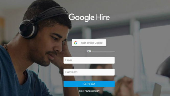 Ilustrasi Google Hire