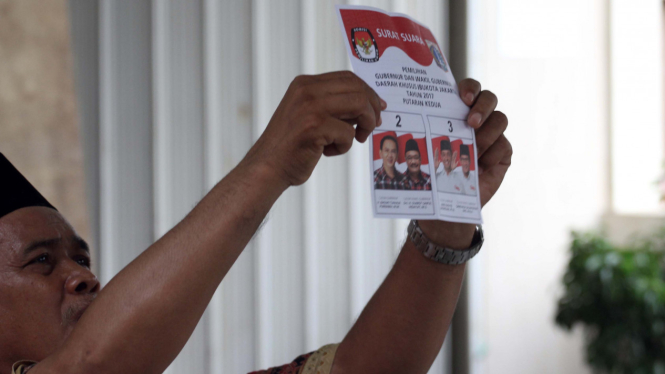 Perhitungan Suara Pilgub DKI 2017 Putaran Kedua