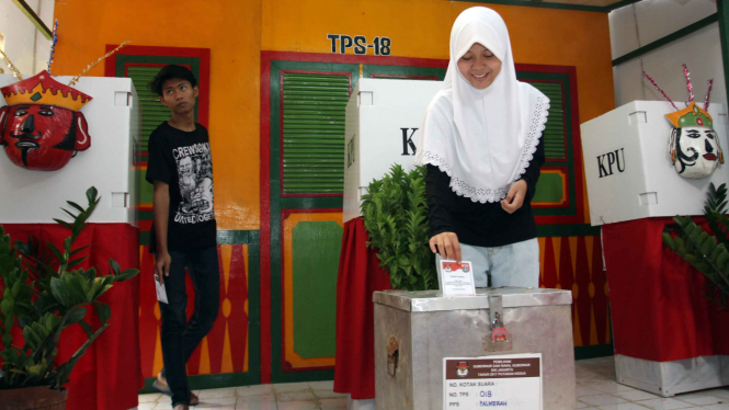 TPS Adat Betawi Meriahkan Gelaran Pilgub DKI 2017