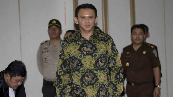 Basuki Tjahaja Purnama alias Ahok.