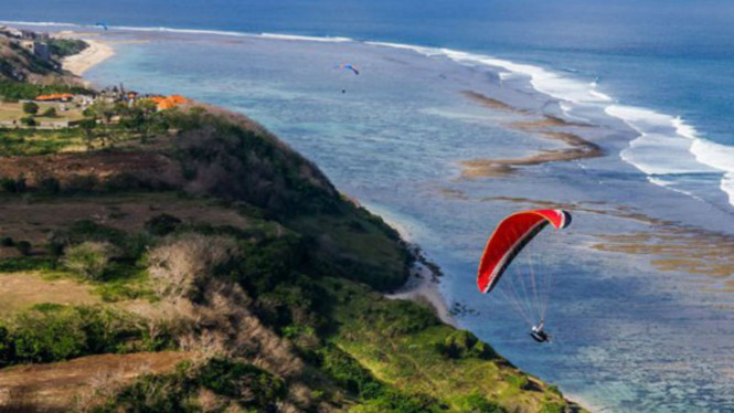 Salah satu destinasi wisata di Bali.