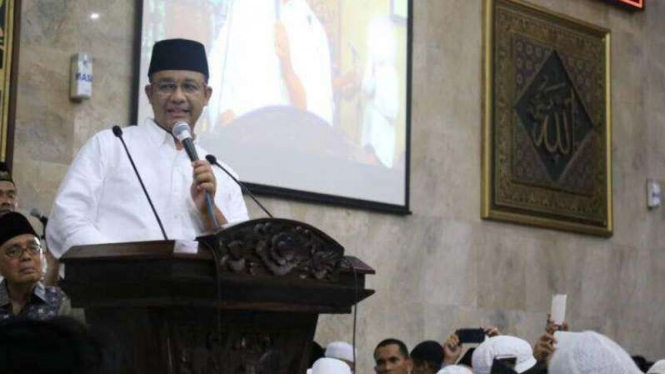 Calon Gubernur DKI Jakarta, Anies Rasyid Baswedan,