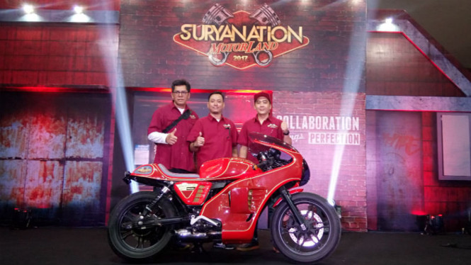 Moto Guzzi V7 II Stone, Suryanation Motorland 2017
