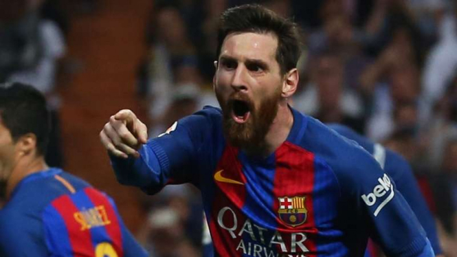 Megabintang Barcelona, Lionel Messi