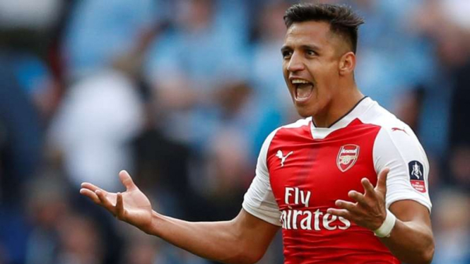 Bomber Arsenal, Alexis Sanchez.