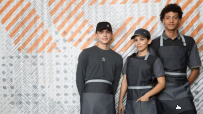 Seragam baru McDonald's
