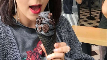 Es Krim Hitam