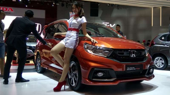 Honda Mobilio terbaru di IIMS 2017. 