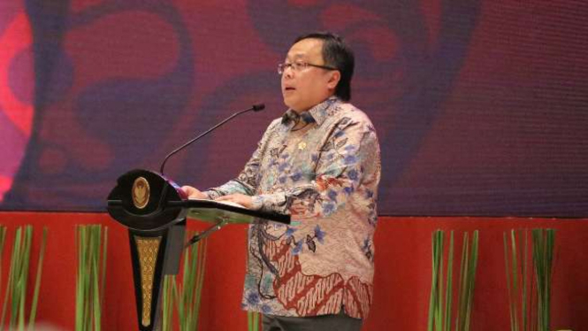 Menteri Perencanaan Pembangunan Nasional/Kepala Bappenas Bambang Brodjonegoro.