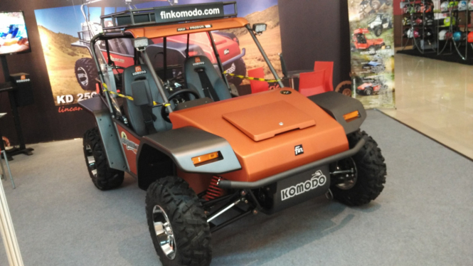 Mobil terbaru Fin Komodo.