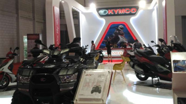 Kymco hadir di IIMS 2017.