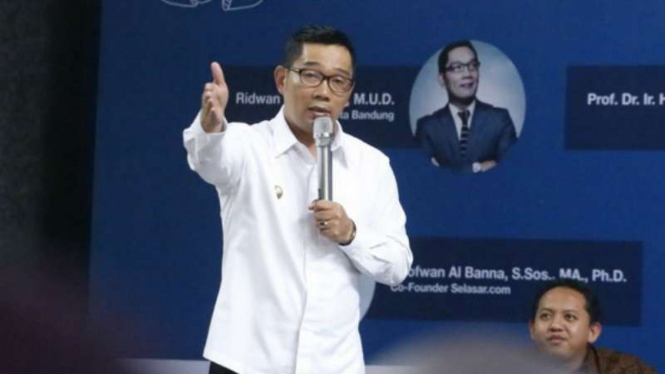 Wali Kota Bandung, Ridwan Kamil.
