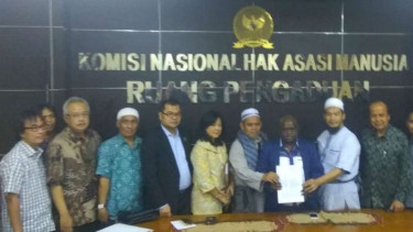 Presidium alumni gerakan 212 menemui komisioner Komnas HAM