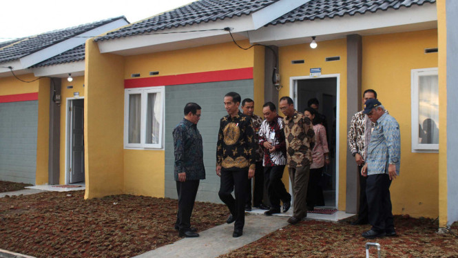 ilustrasi rumah subsidi.