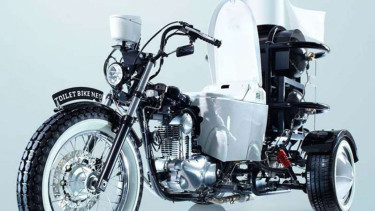 Toilet Bike Neo rancangan TOTO.