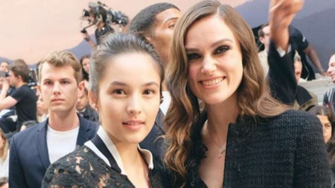 Chelsea Islan dan Keira Knightley