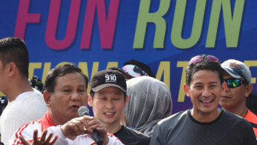 Prabowo Subianto dan Sandiaga Uno