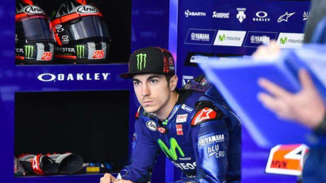 Maverick Vinales, pembalap Monster Energy Yamaha