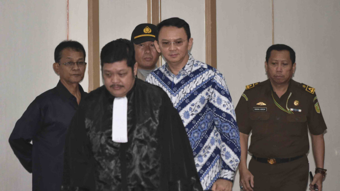 Pembacaan Putusan Kasus Dugaan Penistaan Agama Ahok