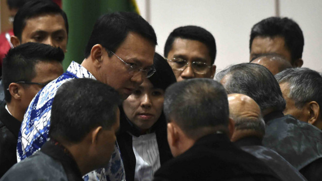 Usai Divonis, Ahok Langsung Ditahan di Rutan Cipinang