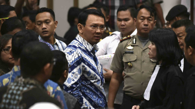Usai Divonis, Ahok Langsung Ditahan di Rutan Cipinang