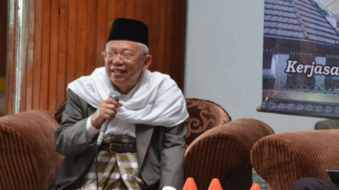 KH Ma'ruf Amin.