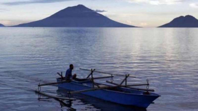 Pulau Widi di Halmahera Selatan