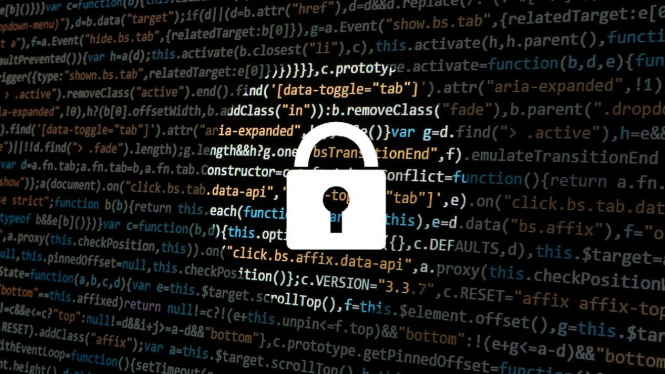 Ilustrasi malware.