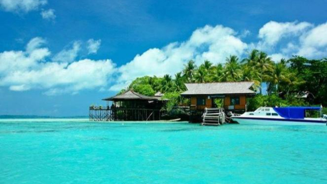 Pulau Derawan, Kalimantan Timur.