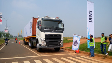 Kompetisi Volvo Fuelwatch 2017 di Indonesia.