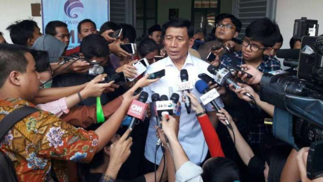 Menkopolhukam Wiranto.