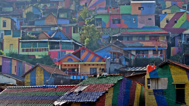 Kampung Pelangi di Semarang