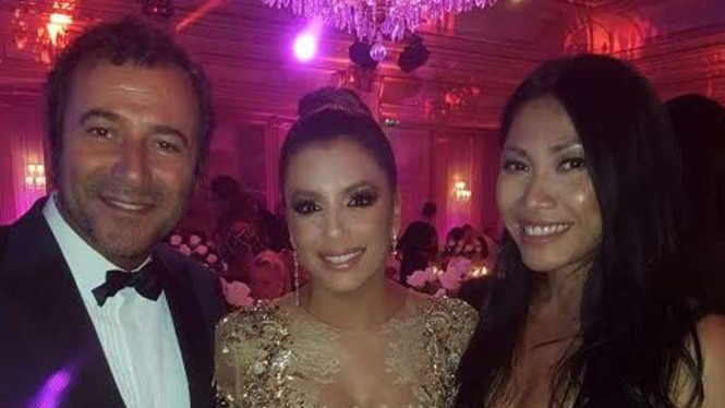 Anggun dan Eva Longoria