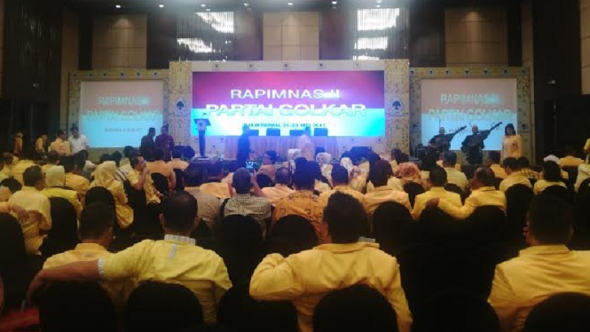 Rapimnas Partai Golkar di Balikpapan