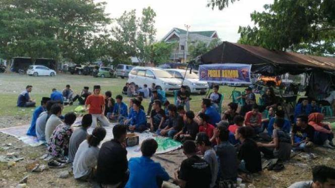 PMII Gelar Diskusi di Palu. (Foto/Tunny)
