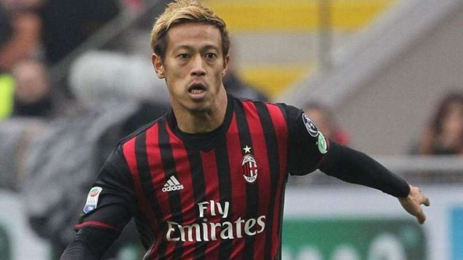 Gelandang AC Milan, Keisuke Honda