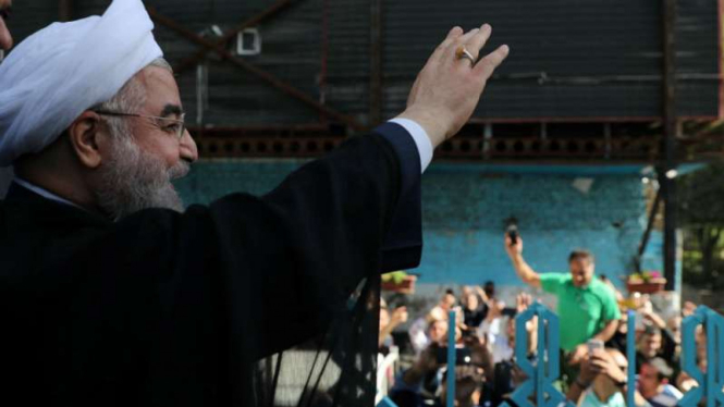 Presiden Iran Hassan Rouhani.