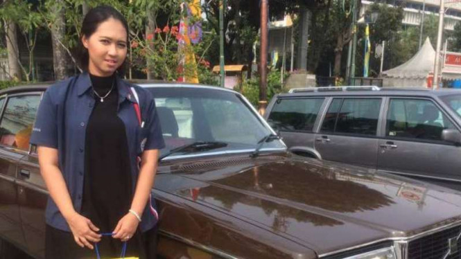 Anindya Sylva, pengagum mobil klasik