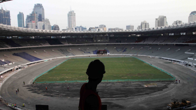 Demi Capai Target, Proyek Renovasi GBK Terus Digenjot