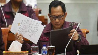 Kapolri Jenderal Pol Tito Karnavian.