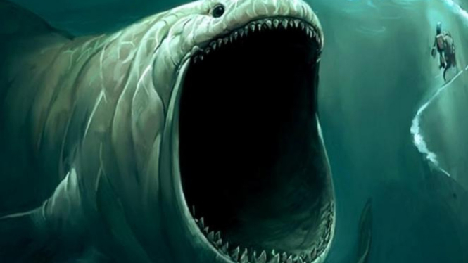 Ilustrasi misteri bawah laut.