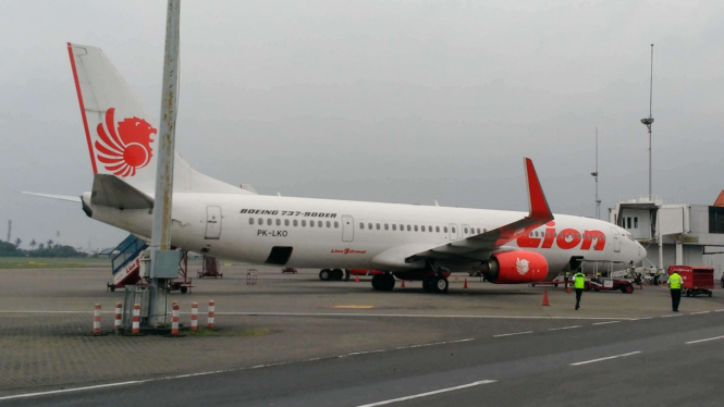 Pesawat Lion Air. (Ilustrasi)