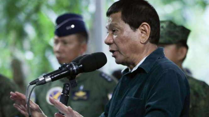 Presiden Filipina Rodrigo Duterte