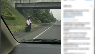 VIDEO: Emak-emak Terekam Kamera Terobos Tol Pasteur