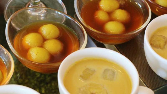 Menu takjil buka puasa.