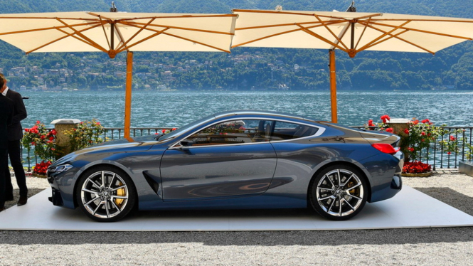 Mobil konsep BMW 8 Series.