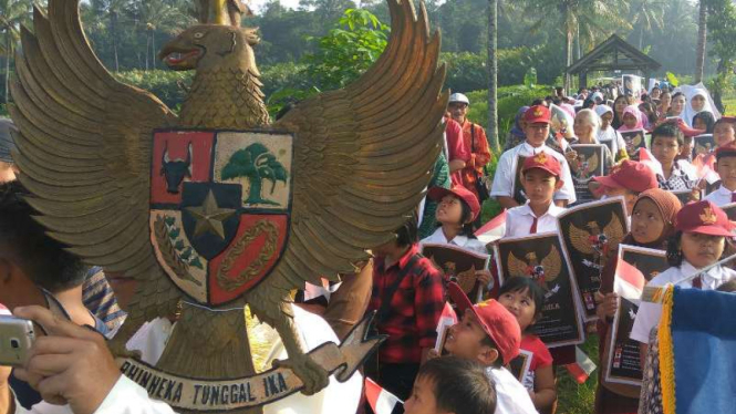 Ilustrasi Pancasila.