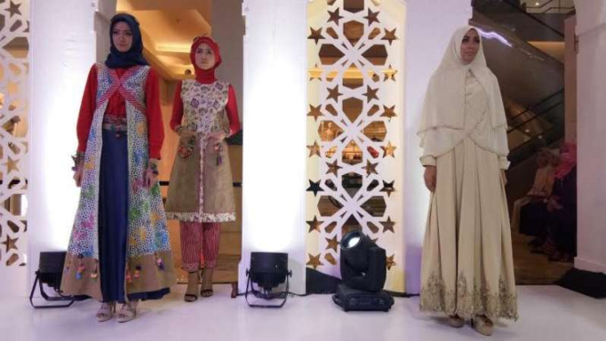 Koleksi busana muslim di Ramadan Runway 2017
