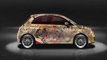 Modifikasi mobil dengan tema kamasutra